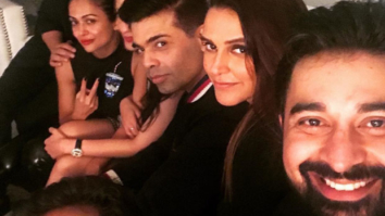 WOW! Check out Varun Dhawan, Aditi Rao Hydari, and Karan Johar at Neha Dhupia’s birthday bash