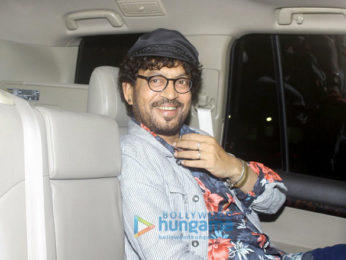 Deepika Padukone and Irrfan Khan snapped post meeting with director Vishal Bhardwaj