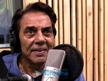 Dharmendra snapped dubbing for his first International Short film ‘Dreamcatcher’