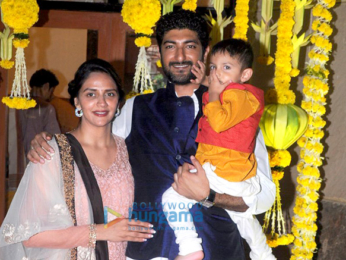 Esha Deol's family attends her baby shower