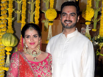 Esha Deol's family attends her baby shower