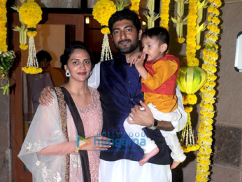 Esha Deol's family attends her baby shower