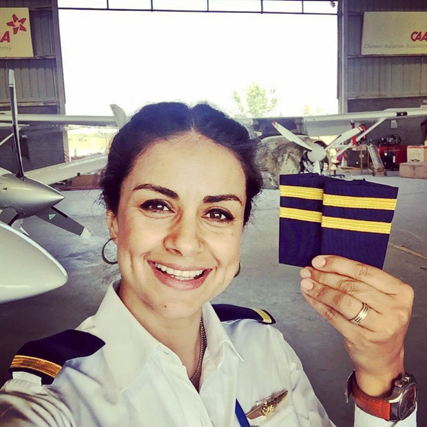 Gul Panag gets her flying certificate and she can’t be happier about it-2