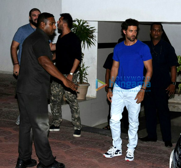 Hrithik Roshan and Ritesh Sidhwani snapped post a meeting at Farhan ...