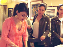 INSIDE VIDEO: Soha Ali Khan cuts a cake and enjoys her baby shower with Kareena Kapoor Khan and Karisma Kapoor
