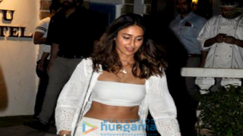 Ileana D’Cruz snapped post dinner with friends in Juhu