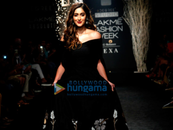 Ileana D'Cruz walks for De Belle at Lakme Fashion Week 2017