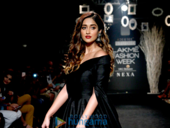 Ileana D'Cruz walks for De Belle at Lakme Fashion Week 2017