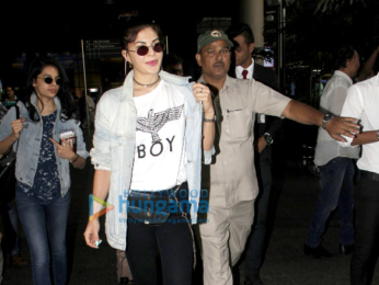 Jacqueline Fernandez spotted at the airport after returning from Tokyo