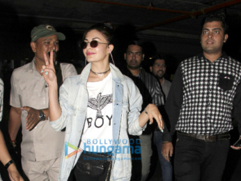 Jacqueline Fernandez spotted at the airport after returning from Tokyo