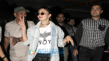 Jacqueline Fernandez spotted at the airport after returning from Tokyo
