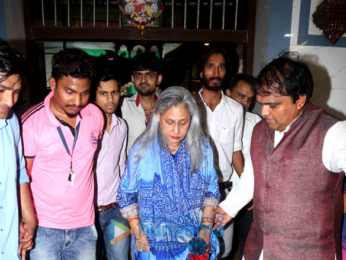 Jaya Bachchan visits Rajesh Yadav's Ganesh Pandal