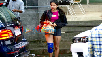 Jhanvi Kapoor snapped at The Kitchen Garden