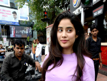 Jhanvi Kapoor snapped post lunch at Bastian Bandra