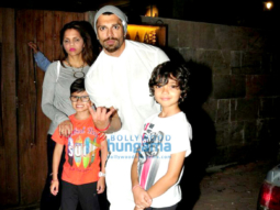 Karan Singh Grover snapped post dinner at Indigo