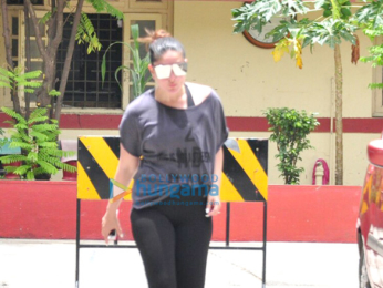 Kareena Kapoor Khan snapped outside her gym