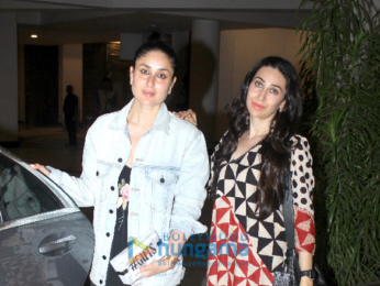 Kareena Kapoor Khan and Karisma Kapoor attend Ganesh Chaturthi celebrations at Manish Malhotra's house