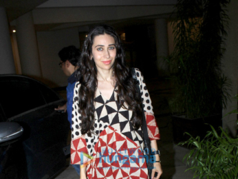 Kareena Kapoor Khan and Karisma Kapoor attend Ganesh Chaturthi celebrations at Manish Malhotra's house
