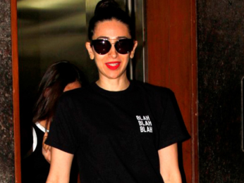 Karisma Kapoor snapped with her daughter post salon session in Bandra