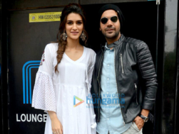 Kriti Sanon, Ayushmann Khurrana and Rajkummar Rao grace ‘Bareilly Ki Barfi’ promotions