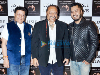 Lesle Lewis, Anup Jalota, Shibani Kashyap at launch of album 'Junoon Pyaar Ka'