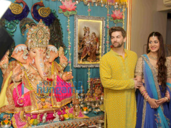 Neil Nitin Mukesh celebrate Ganesh Chaturthi