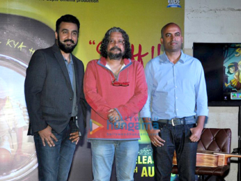 Raj Kundra, Amol Gupte with kids promote their movie 'Sniff'