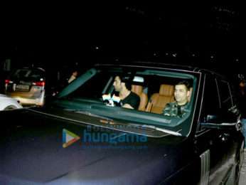 Ranbir Kapoor, Sidharth Malhotra and Karan Johar snapped at Yuatcha Bandra