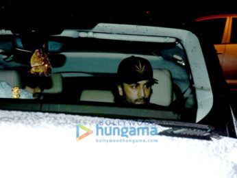 Ranbir Kapoor and Ayan Mukerji snapped in bandra