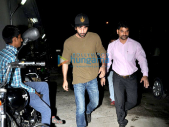 Ranbir Kapoor snapped post a meeting with director Shoojit Sircar in Juhu