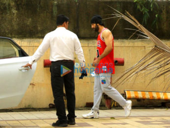Ranbir Kapoor snapped post rehearsals in Bandra