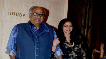 Rani Mukerji, Karan Johar and Farah Khan arrive at Manish Malhotra house for Sridevi’s birthday bash