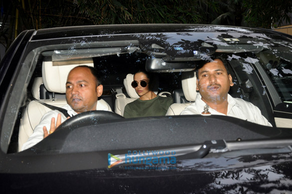 ranveer deepika and varun snapped post dubbing 2
