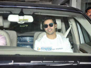 Ranveer Singh, Deepika Padukone and Varun Dhawan snapped post dubbing at Sunny Super Sound