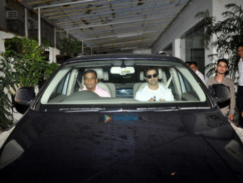 Ranveer Singh, Deepika Padukone and Varun Dhawan snapped post dubbing at Sunny Super Sound