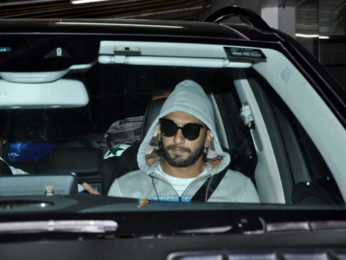 Ranveer Singh, Deepika Padukone and Varun Dhawan snapped post dubbing at Sunny Super Sound