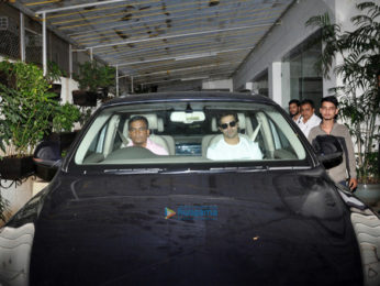 Ranveer Singh, Deepika Padukone and Varun Dhawan snapped post dubbing at Sunny Super Sound