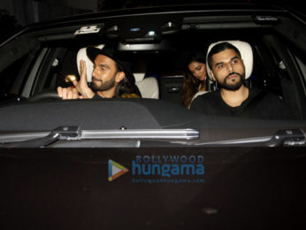 Ranveer Singh and Deepika Padukone snapped attending Ritesh Sidhwani's birthday bash