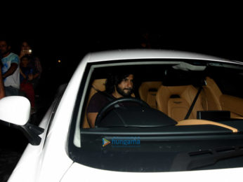 Ranveer Singh snapped at the gym in Bandra
