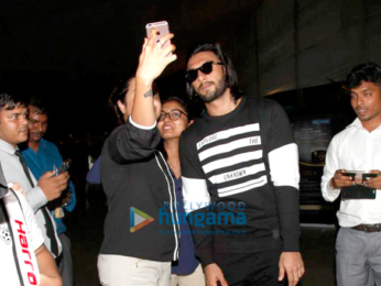 Ranveer Singh snapped post gym