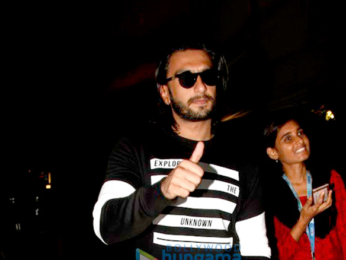 Ranveer Singh snapped post gym