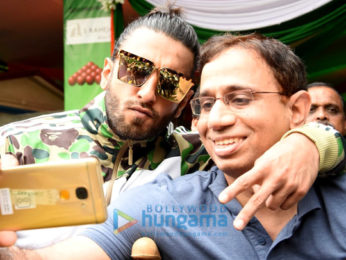 Ranveer Singh snapped post gym in Bandra