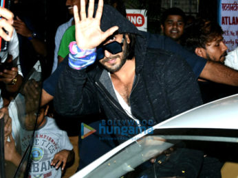 Ranveer Singh snapped post salon session in Bandra
