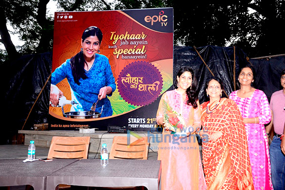 sakshi tanwar snapped promoting her upcoming show tyohaar ki thali 6