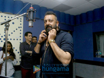 Sanjay Dutt records a Ganesha song for 'Bhoomi'