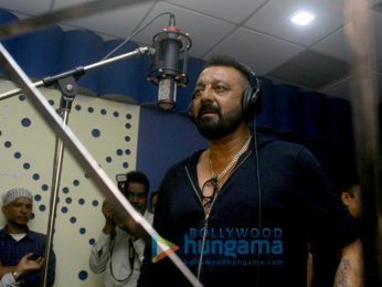 Sanjay Dutt records a Ganesha song for 'Bhoomi'