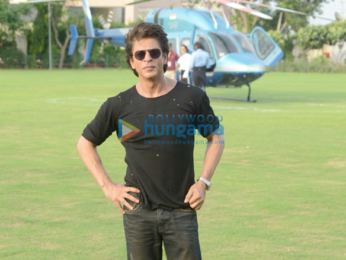 Shah Rukh Khan, Anushka Sharma and Imtiaz Ali promote their film 'Jab Harry Met Sejal' at SGT University in Delhi