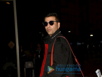 Shahid Kapoor, Mira Rajput, Jacqueline Fernandez, Sushant Singh Rajput and Karan Johar snapped at the airport tonight