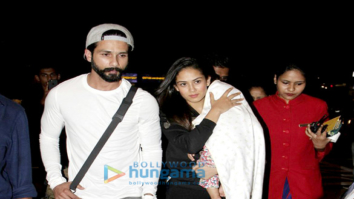 Shahid Kapoor, Mira Rajput, Jacqueline Fernandez, Sushant Singh Rajput and Karan Johar snapped at the airport tonight