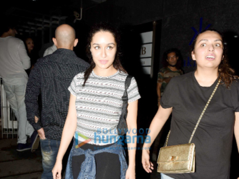 Shraddha Kapoor snapped with her friend post dinner at Hakkasan